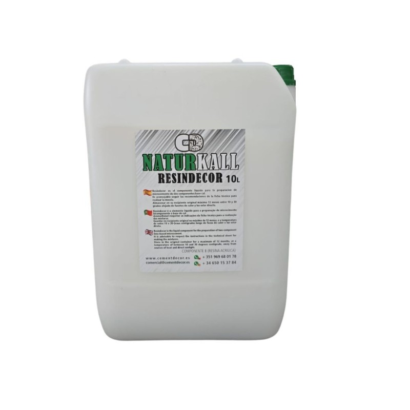 Microcemento bicomponente microlisse CementDecor microbase