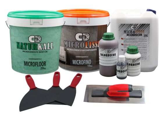 Microcemento cement decor sistemas de aplicación